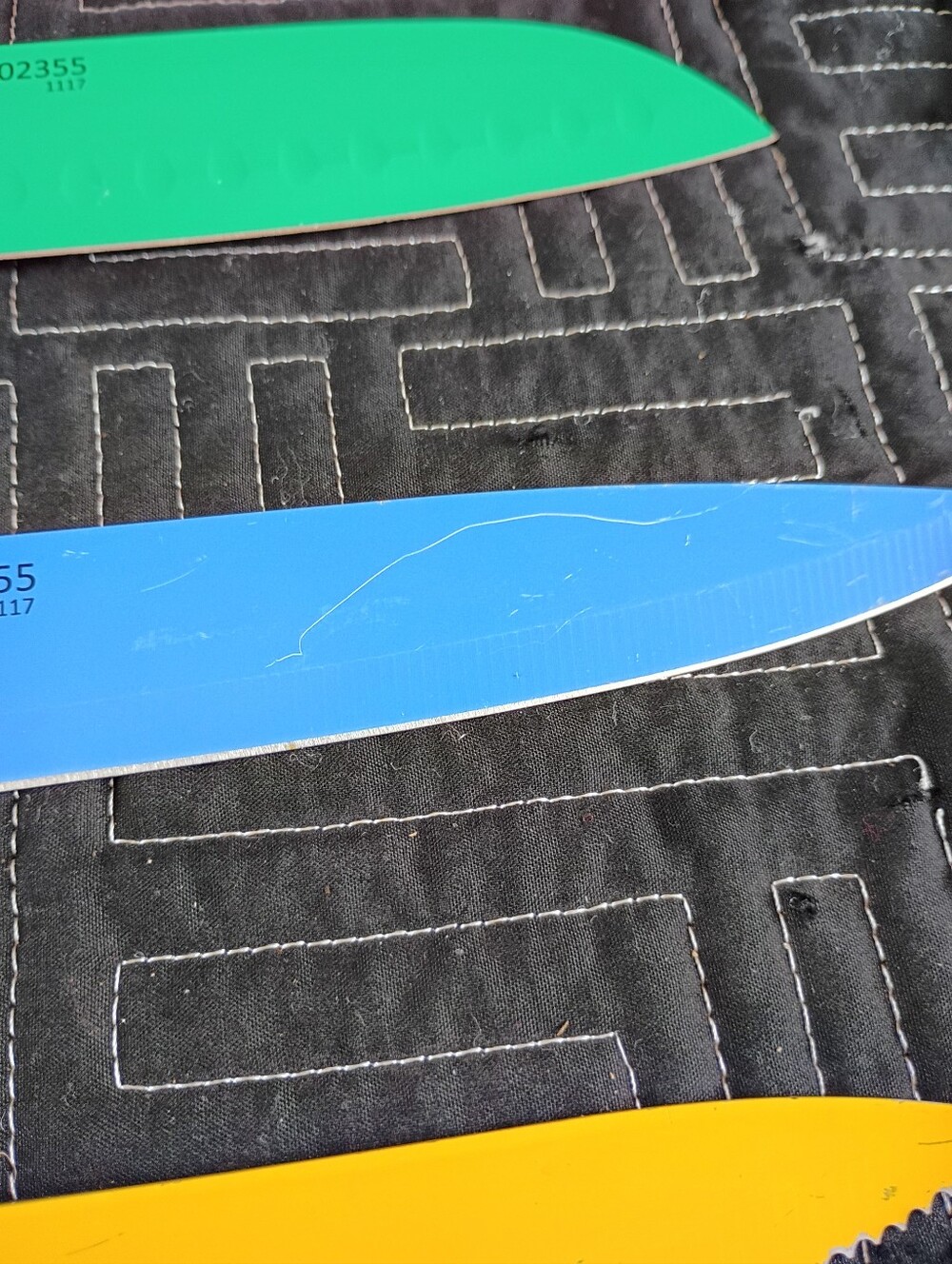 Cuisinart Colorful Knife Set - Pink, Green, Blue, Yellow, Orange - Picture 5 of 9